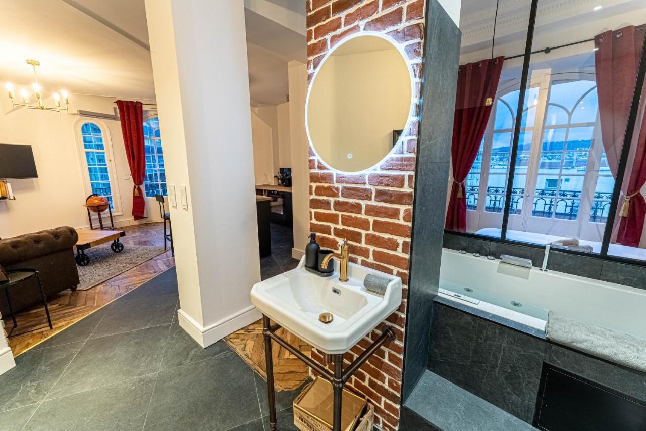 Jacuzzi-Nice Quartier Des Musiciens-Loft Exteriér fotografie